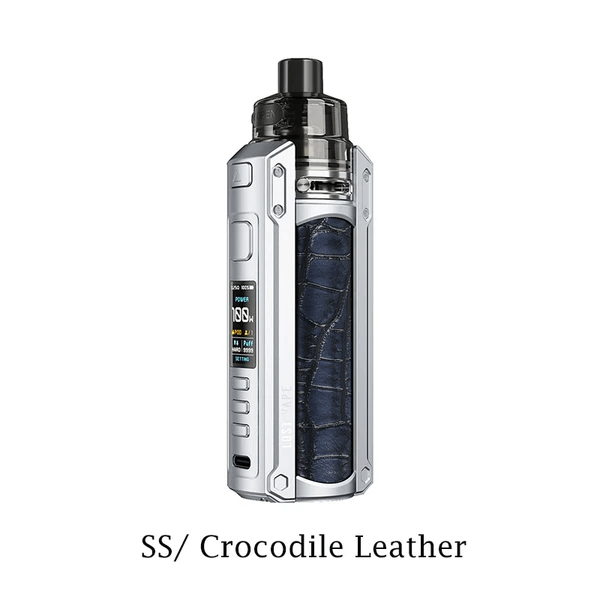 Lost Vape Kits Stainless Steel Crocodile Leather Ursa Quest 100W Kit - Lost Vape