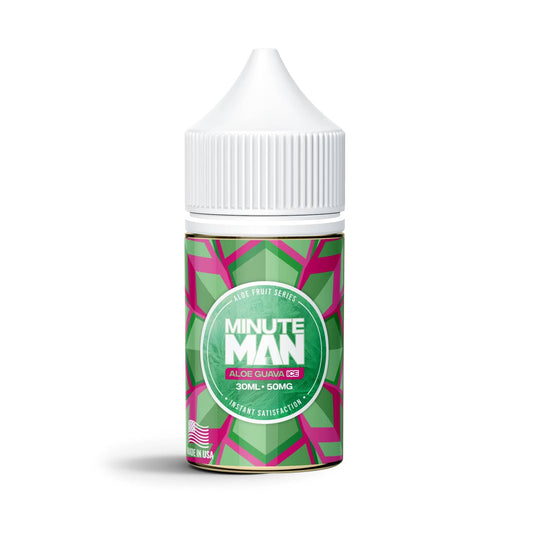 Minute Man Juice Minute Man Aloe Guava Ice 30ml Nic Salt Vape Juice