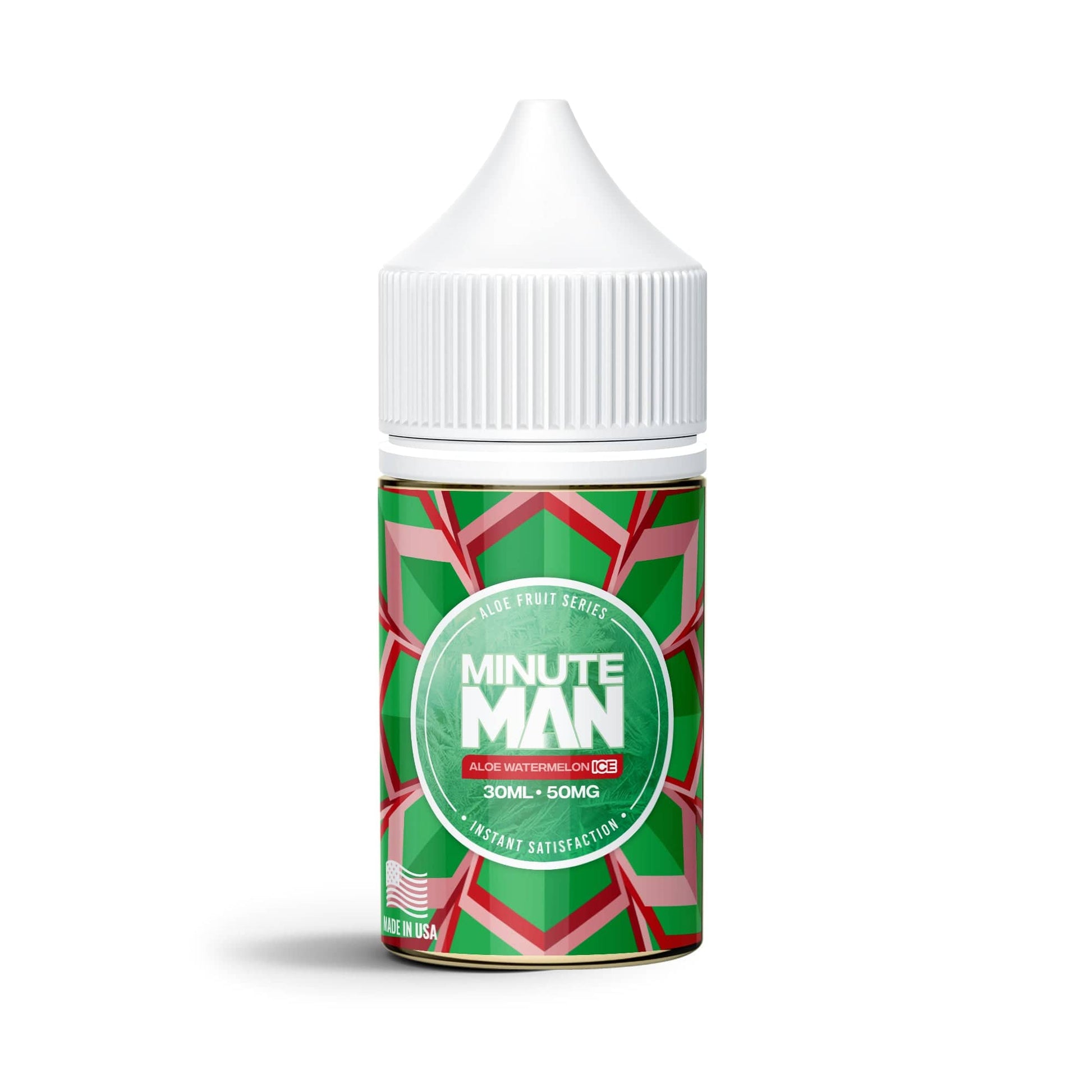 Minute Man Juice Minute Man Aloe Watermelon Ice 30ml Nic Salt Vape Juice