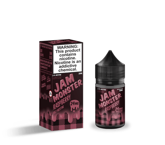 Monster Vape Labs Juice Jam Monster Salts Raspberry 30ml Nic Salt Vape Juice