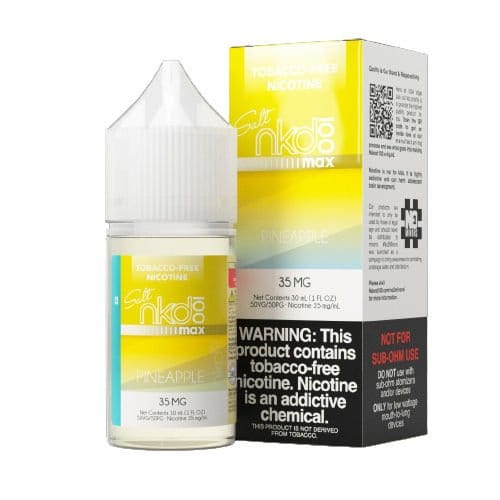 Naked 100 Juice NKD 100 MAX Salts Pineapple Ice 30ml Nic Salt Vape Juice (TF)