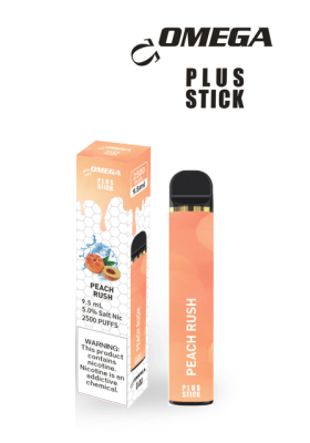 Omega Disposable Vape Peach Rush Omega Plus Disposable Vape