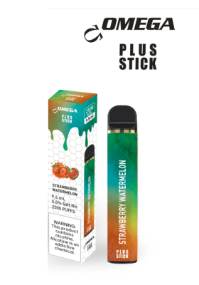 Omega Disposable Vape Strawberry Watermelon Omega Plus Disposable Vape