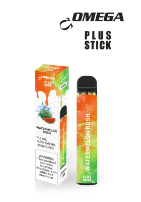 Omega Disposable Vape Watermelon Rush Omega Plus Disposable Vape