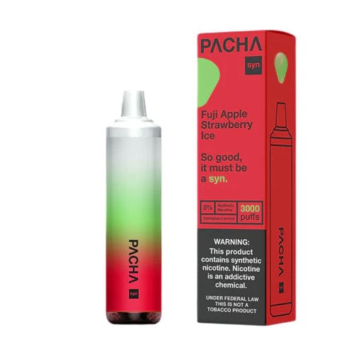 Pachamama Disposable Vape Fuji Apple Strawberry Ice Pacha Syn Disposable Vape - Pachamama (5%, 3000 Puffs)