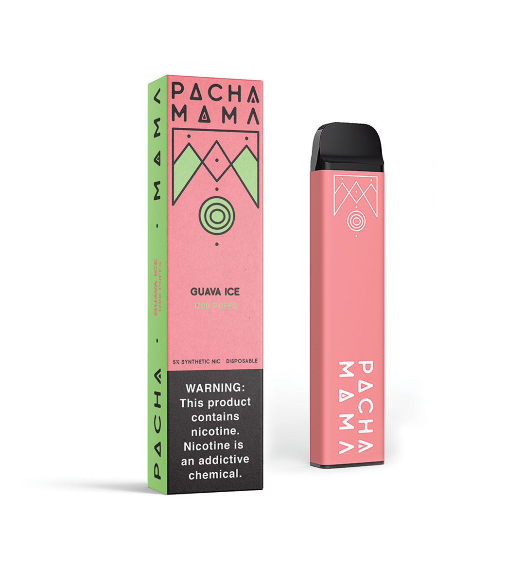 Pachamama Disposable Vape Guava Ice Pachamama Disposable Vape (5%, 1200 Puffs)