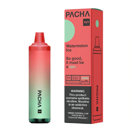 Pachamama Disposable Vape Watermelon Ice Pacha Syn Disposable Vape - Pachamama (5%, 3000 Puffs)