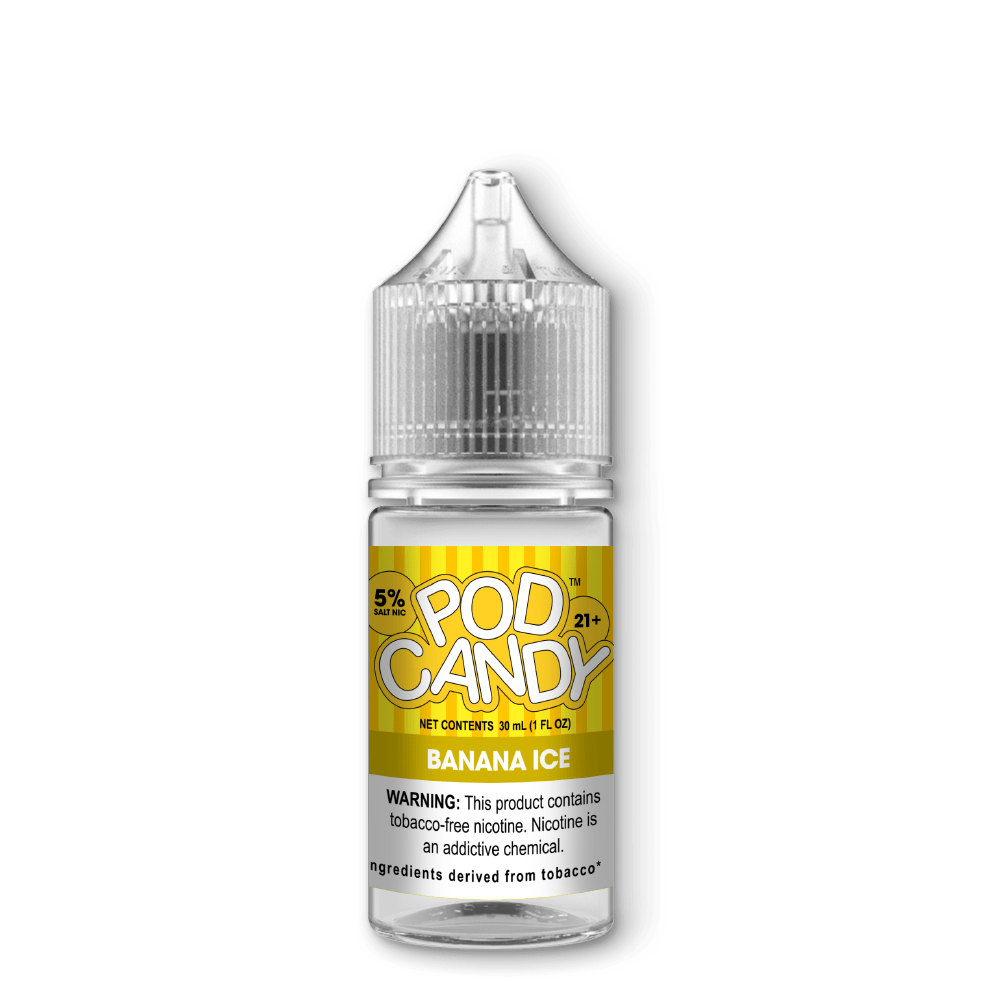 Pod Candy Juice 50mg Pod Candy Banana Ice 30ml TF Nic Salt Vape Juice