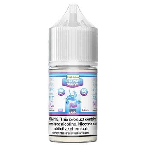 Pod Juice Juice Pod Juice Blue Razz Slushy TF 30ml Nic Salt Vape Juice