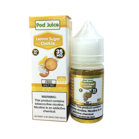 Pod Juice Juice Pod Juice Lemon Sugar Cookies TF 30ml Nic Salt Vape Juice