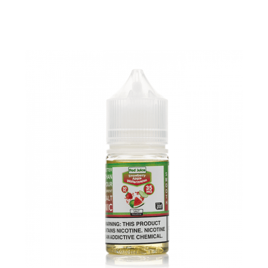 Pod Juice Juice Pod Juice Strawberry Apple Watermelon Freeze 30ml Nic Salt Vape Juice