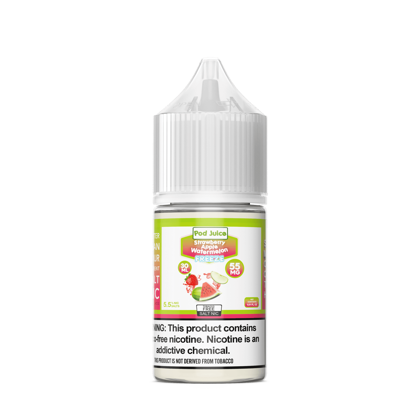 Pod Juice Juice Pod Juice Strawberry Apple Watermelon Freeze TF 30ml Nic Salt Vape Juice