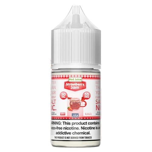 Pod Juice Juice Pod Juice Strawberry Jam TF 30ml Nic Salt Vape Juice