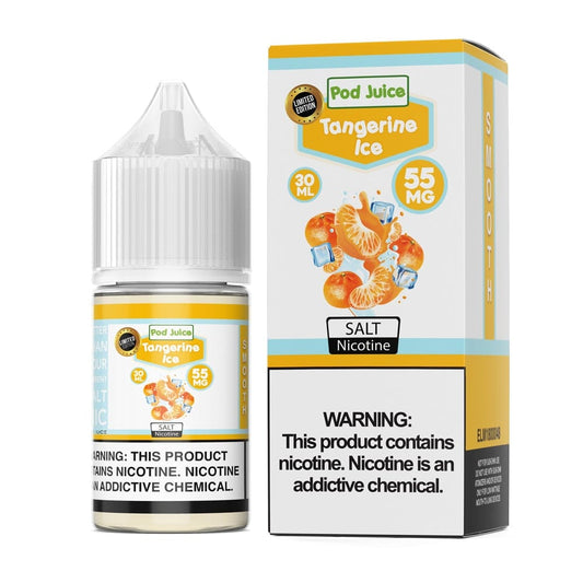 Pod Juice Juice Pod Juice Tangerine Ice 30ml TF Nic Salt Vape Juice