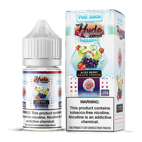 Pod Juice Juice Pod Juice x Hyde Aloe Berry Grape Freeze 30ml TF Nic Salt Vape Juice