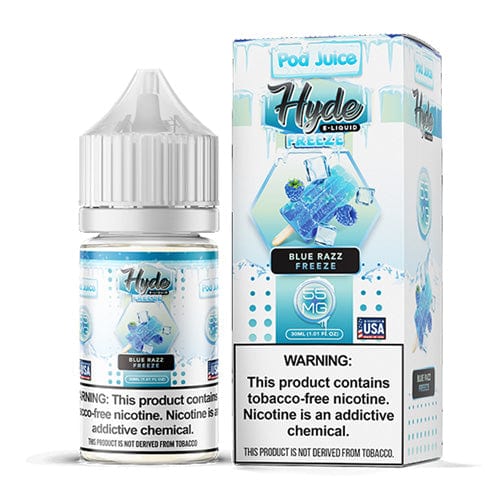 Pod Juice Juice Pod Juice x Hyde Blue Razz Freeze TF 30ml Nic Salt Vape Juice