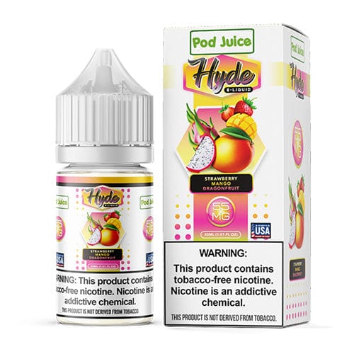 Pod Juice Juice Pod Juice x Hyde Strawberry Mango Dragonfruit 30ml TF Nic Salt Vape Juice