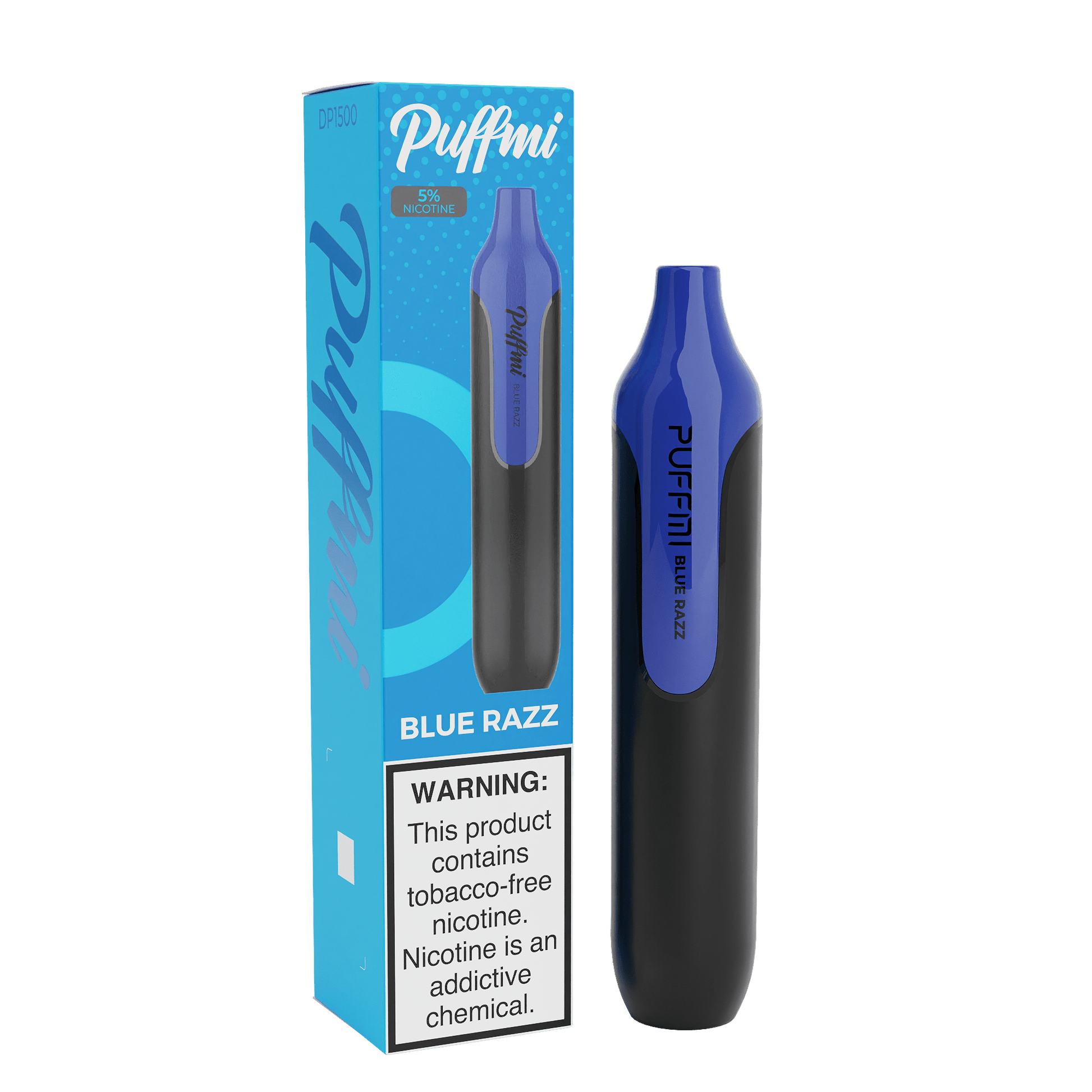 Puffmi Disposable Vape Blue Razz Puffmi 1500 Disposable Vape