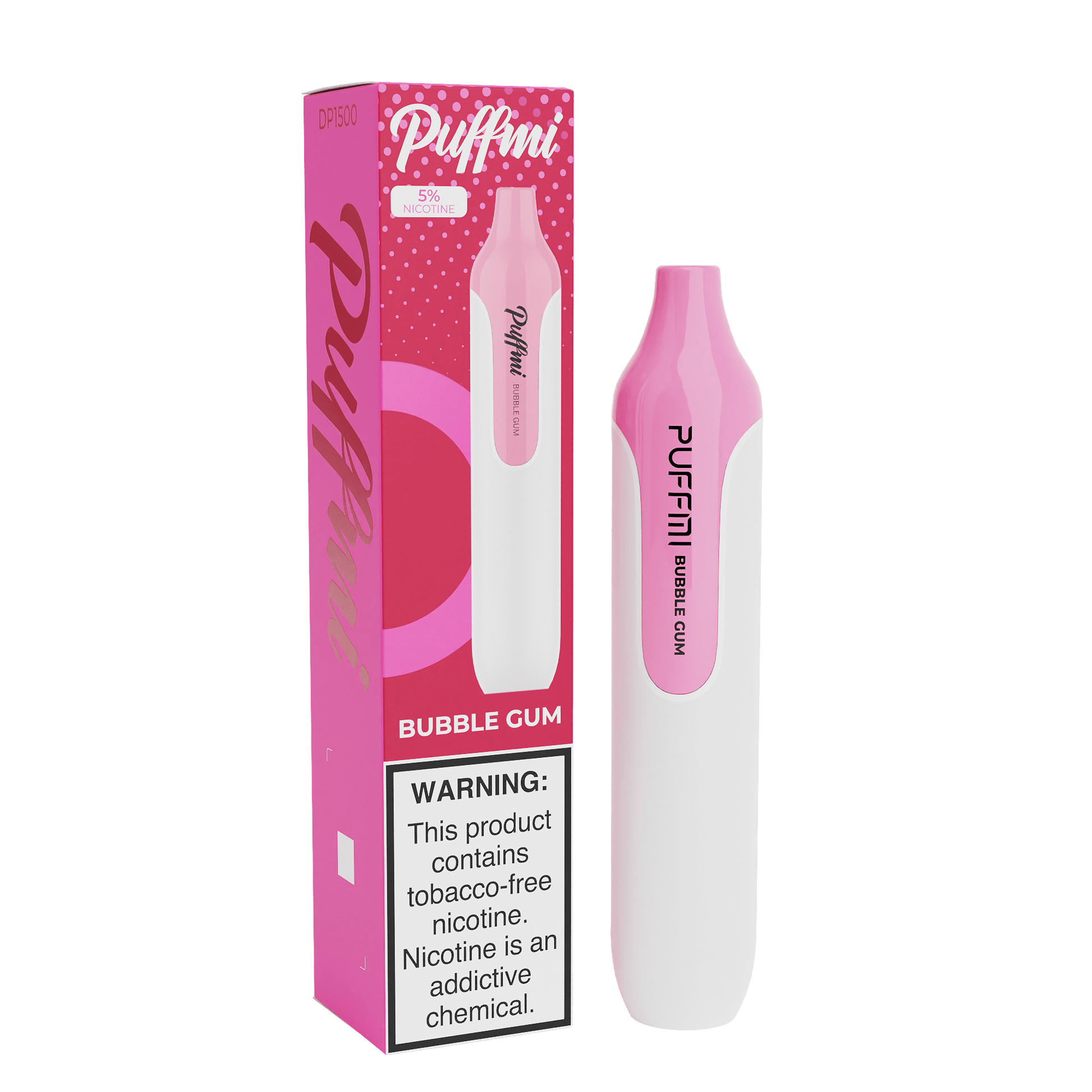 Puffmi Disposable Vape Bubblegum Puffmi 1500 Disposable Vape