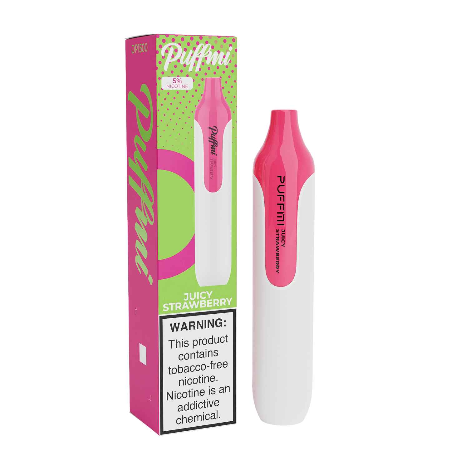 Puffmi Disposable Vape Juicy Strawberry Puffmi 1500 Disposable Vape