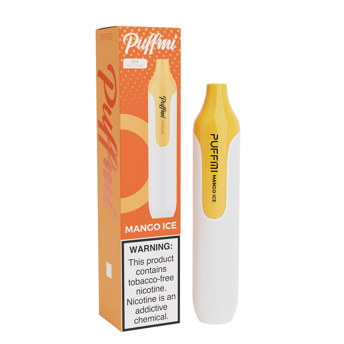 Puffmi Disposable Vape Mango Ice Puffmi 1500 Disposable Vape