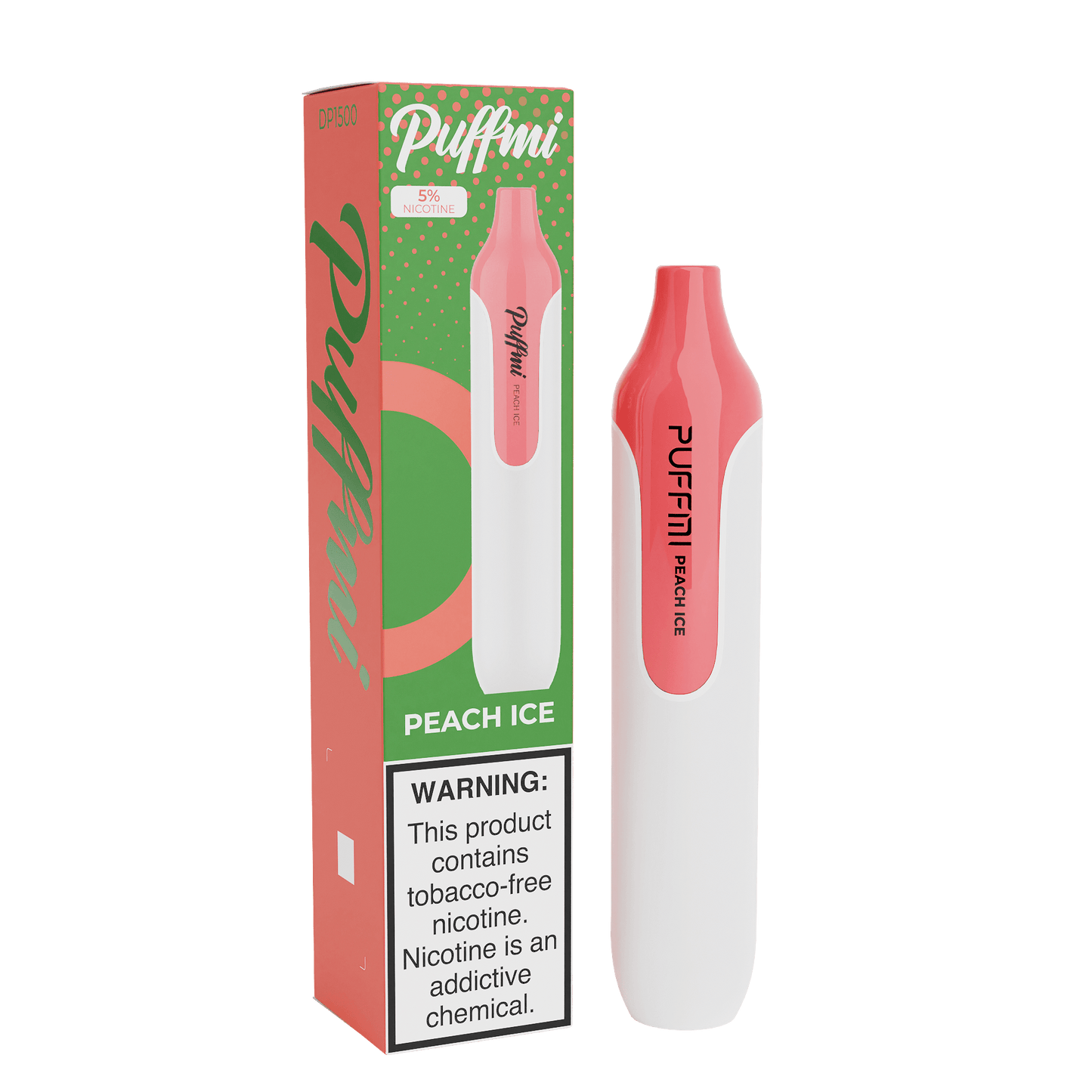 Puffmi Disposable Vape Peach Ice Puffmi 1500 Disposable Vape