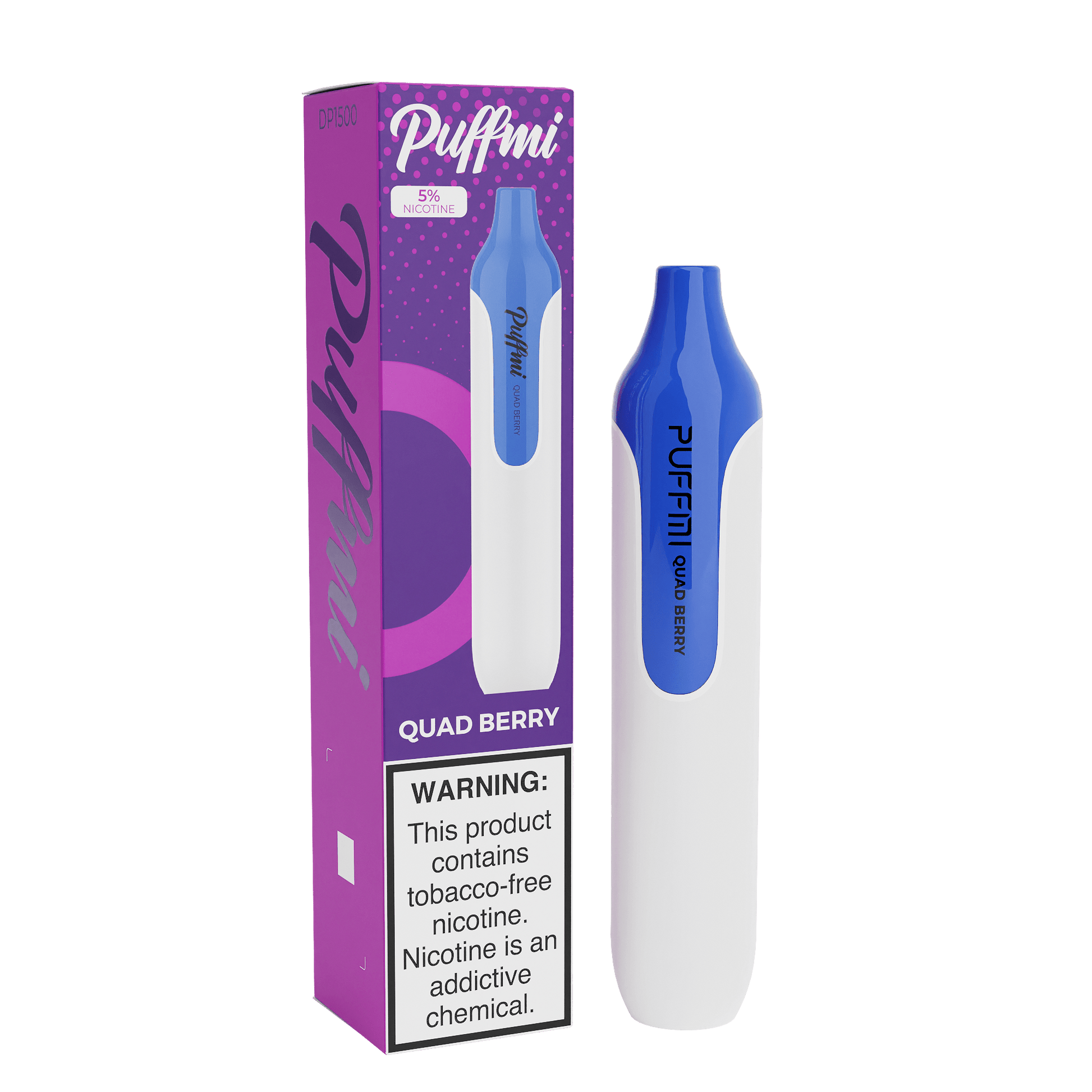 Puffmi Disposable Vape Quad Berry Puffmi 1500 Disposable Vape