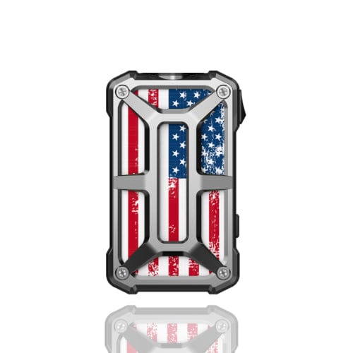 Rincoe Mods Steel Bone American Flag Stainless Steel Rincoe Mechman 228W Mod