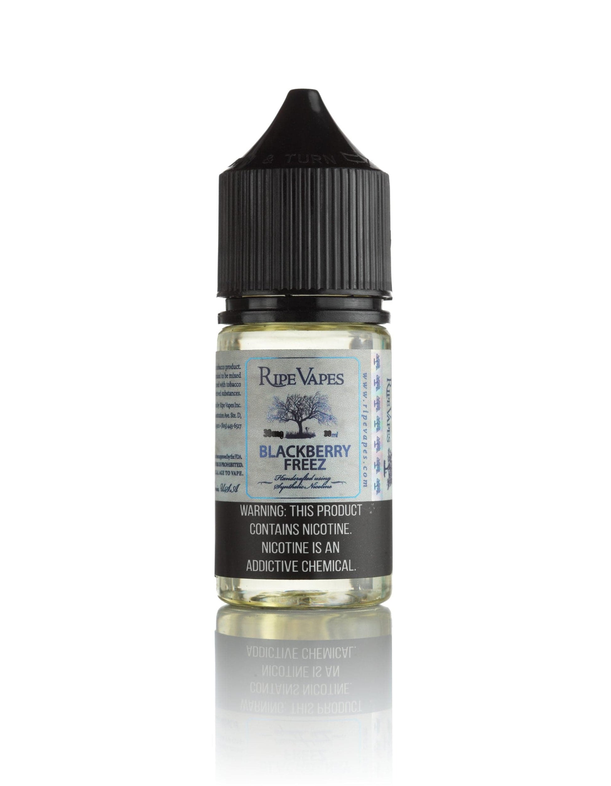 Ripe Vapes Juice Ripe Vapes Salts Blackberry Freez 30ml Nic Salt Vape Juice