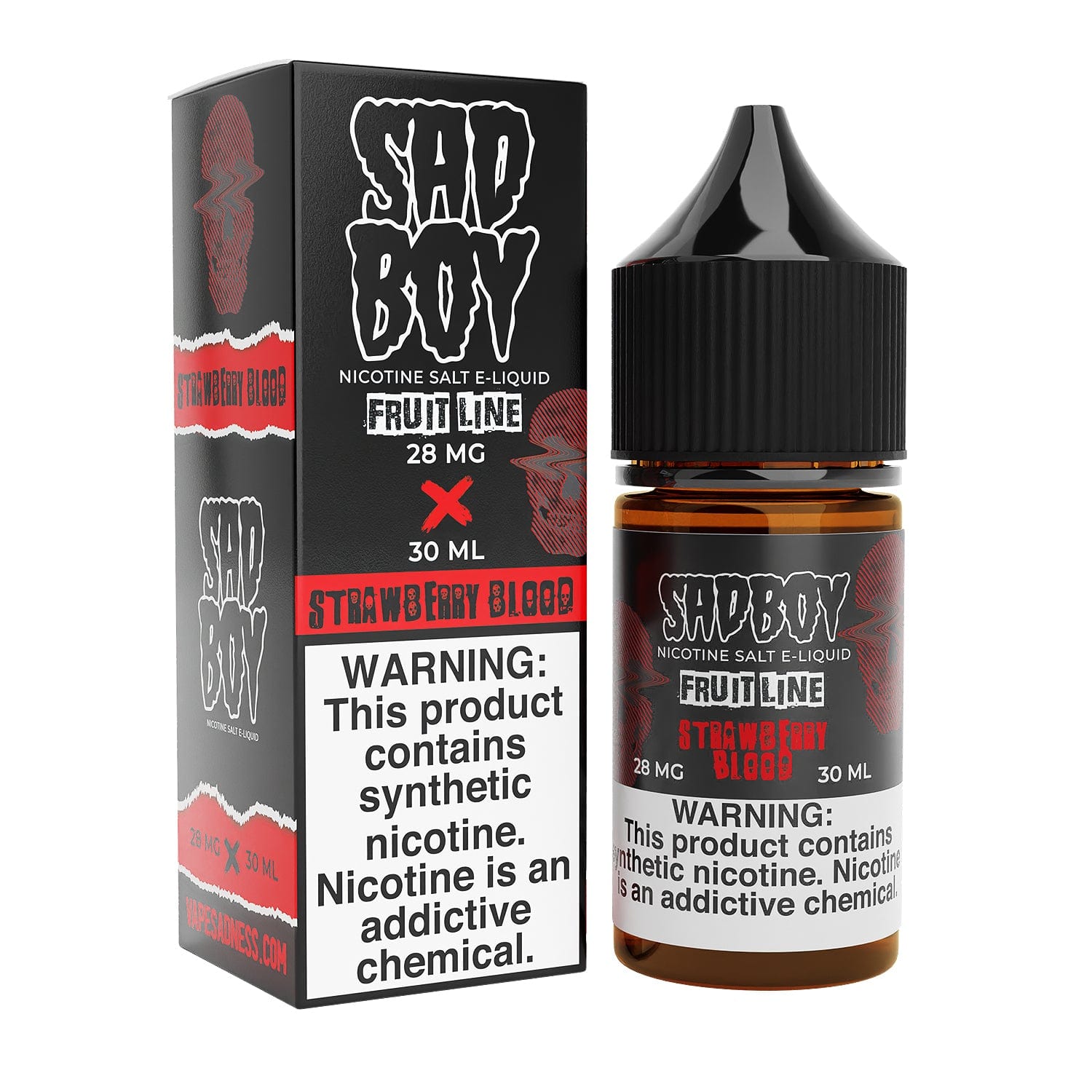 Sadboy Juice Sadboy Strawberry Blood 30ml TF Nic Salt Vape Juice