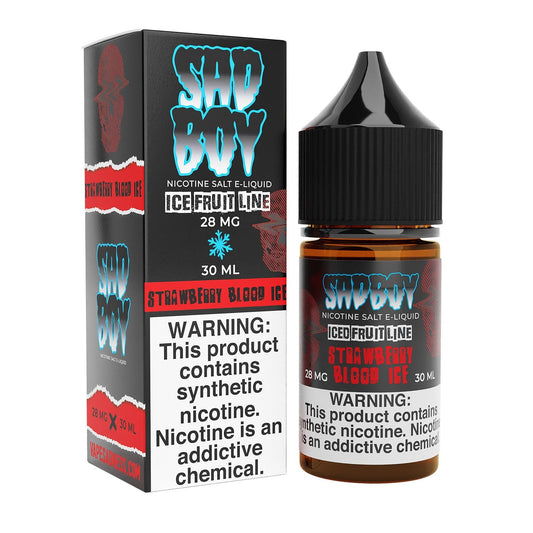 Sadboy Juice Sadboy Strawberry Blood Ice 30ml TF Nic Salt Vape Juice