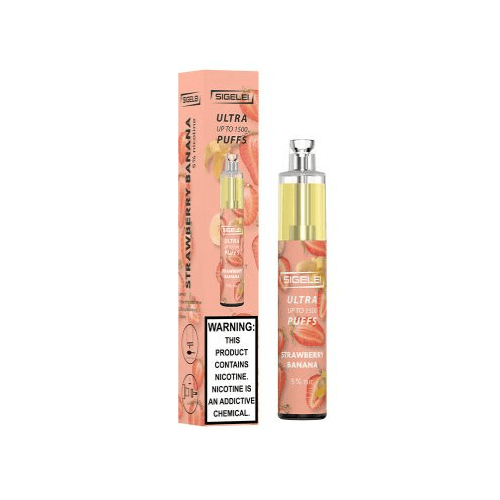 Sigelei Disposable Vape Strawberry Banana Sigelei Ultra Disposable Vape