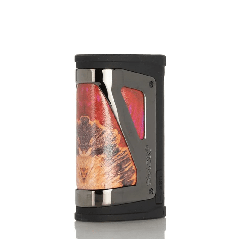 SMOK Mods Red Stabilizing Wood SCAR-18 Mod - Smok