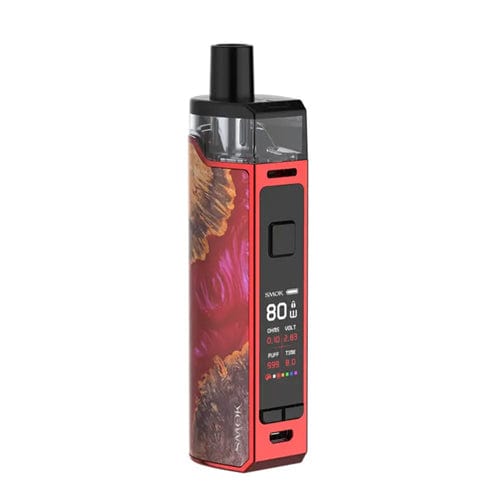 SMOK Pod System Red Stabilizing Wood SMOK RPM80 Pod Device Kit