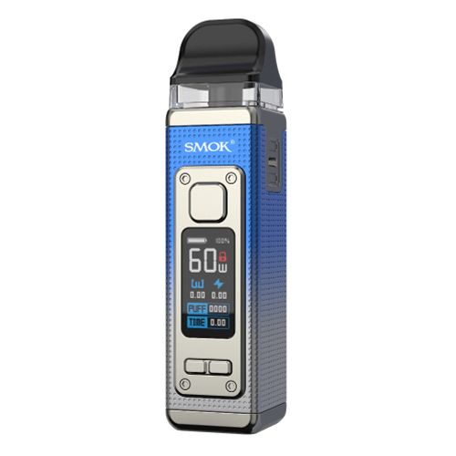 SMOK Pod System Silver Blue SMOK RPM 4 60W Pod Kit