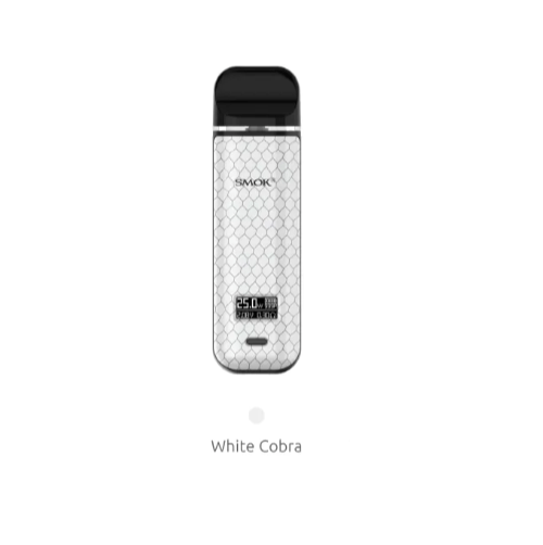 SMOK Pod System White Cobra Novo X 25W Pod System - Smok