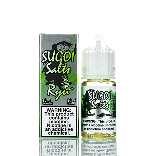 Sugoi Vapor Juice Sugoi Vapor Salts Ryu 30ml Nic Salt Vape Juice