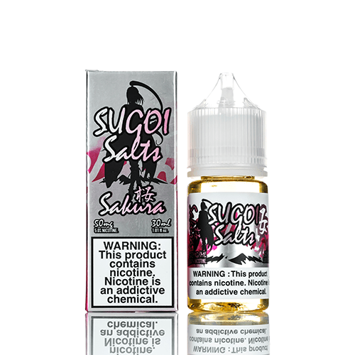 Sugoi Vapor Juice Sugoi Vapor Salts Sakura 30ml Nic Salt Vape Juice