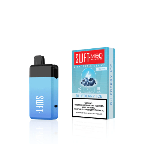 SWFT Disposable Vape Blueberry Ice SWFT Mod Disposable Vape (5%, 5000 Puffs)