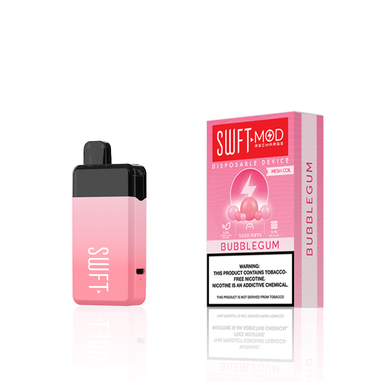 SWFT Disposable Vape Bubblegum SWFT Mod Disposable Vape (5%, 5000 Puffs)