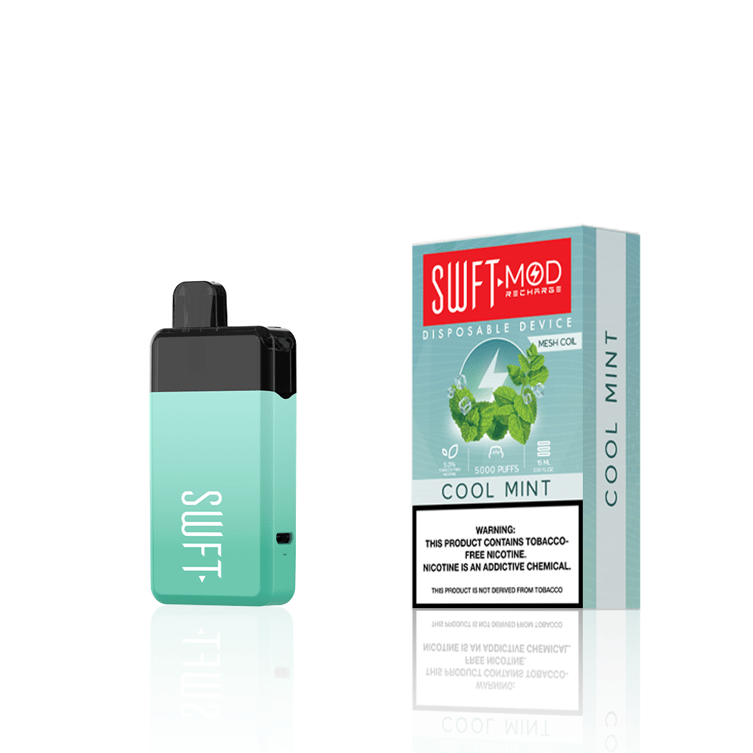 SWFT Disposable Vape Cool Mint SWFT Mod Disposable Vape (5%, 5000 Puffs)