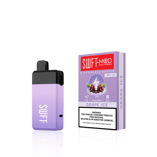 SWFT Disposable Vape Grape Ice SWFT Mod Disposable Vape (5%, 5000 Puffs)