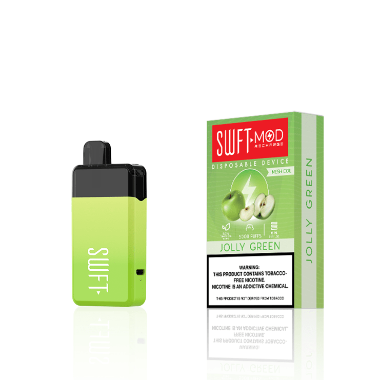 SWFT Disposable Vape Jolly Green SWFT Mod Disposable Vape (5%, 5000 Puffs)