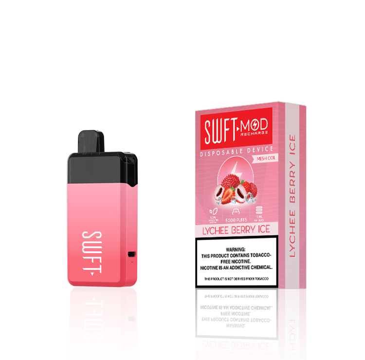 SWFT Disposable Vape Lychee Berry Ice SWFT Mod Disposable Vape (5%, 5000 Puffs)