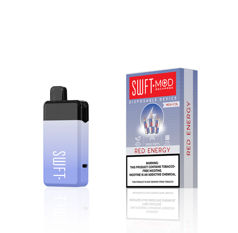 SWFT Disposable Vape Red Energy SWFT Mod Disposable Vape (5%, 5000 Puffs)