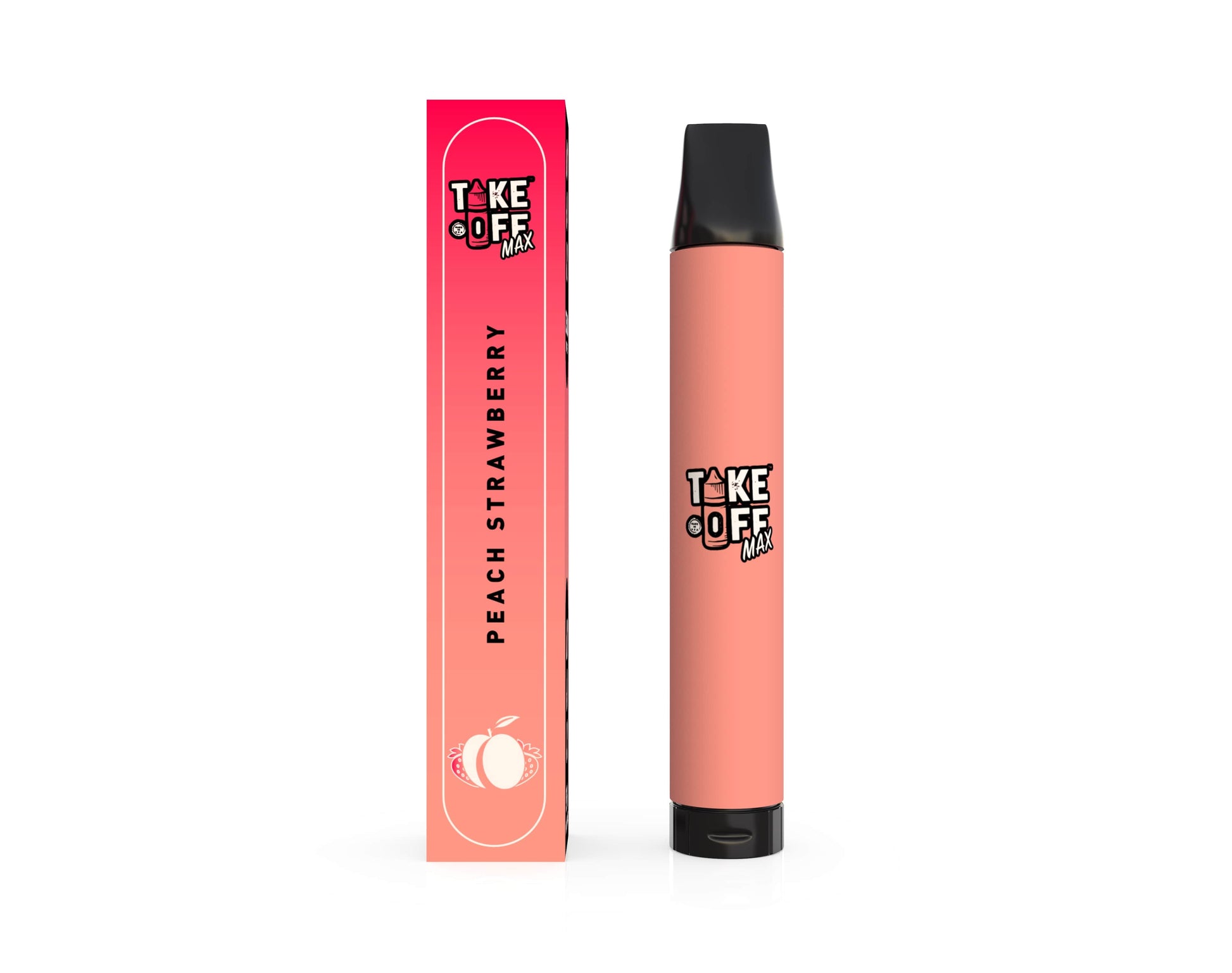 TAKE OFF Disposable Vape Peach Strawberry Take Off Max Disposable Vape