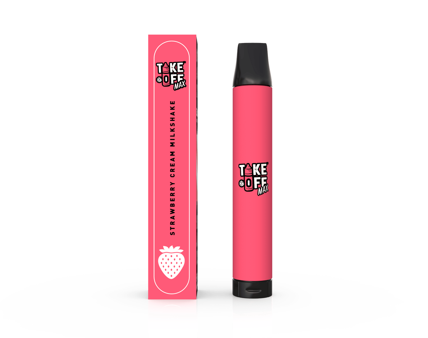 TAKE OFF Disposable Vape Strawberry Creme Milkshake Take Off Max Disposable Vape