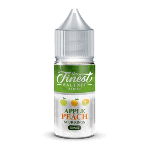 The Finest Juice The Finest Apple Peach Sour Rings Nic Salt 30ml Vape Juice