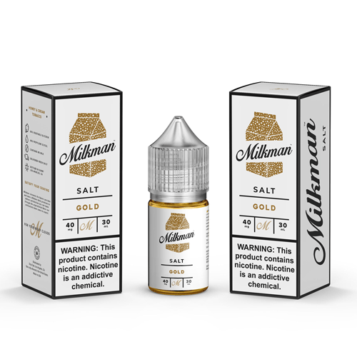 The Milkman Salt Gold 30ml Nic Salt Vape Juice