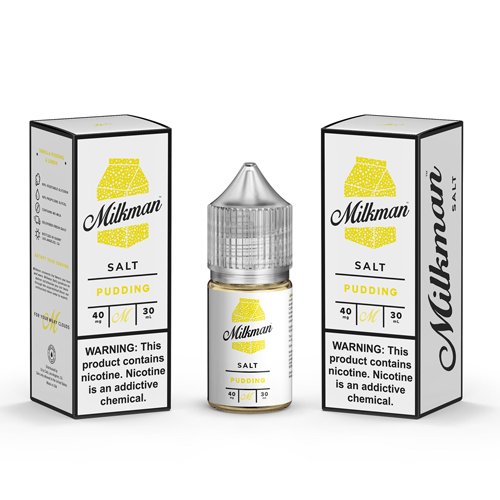 The Milkman Salt Pudding 30ml Nic Salt Vape Juice